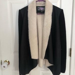 Mixed Fabric Jacket